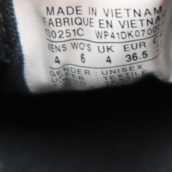 Converse Shoes Womens 6 Boat Sneakers 2 Eye Casual Lightweight Moc Black Gray - Picture 12 of 12